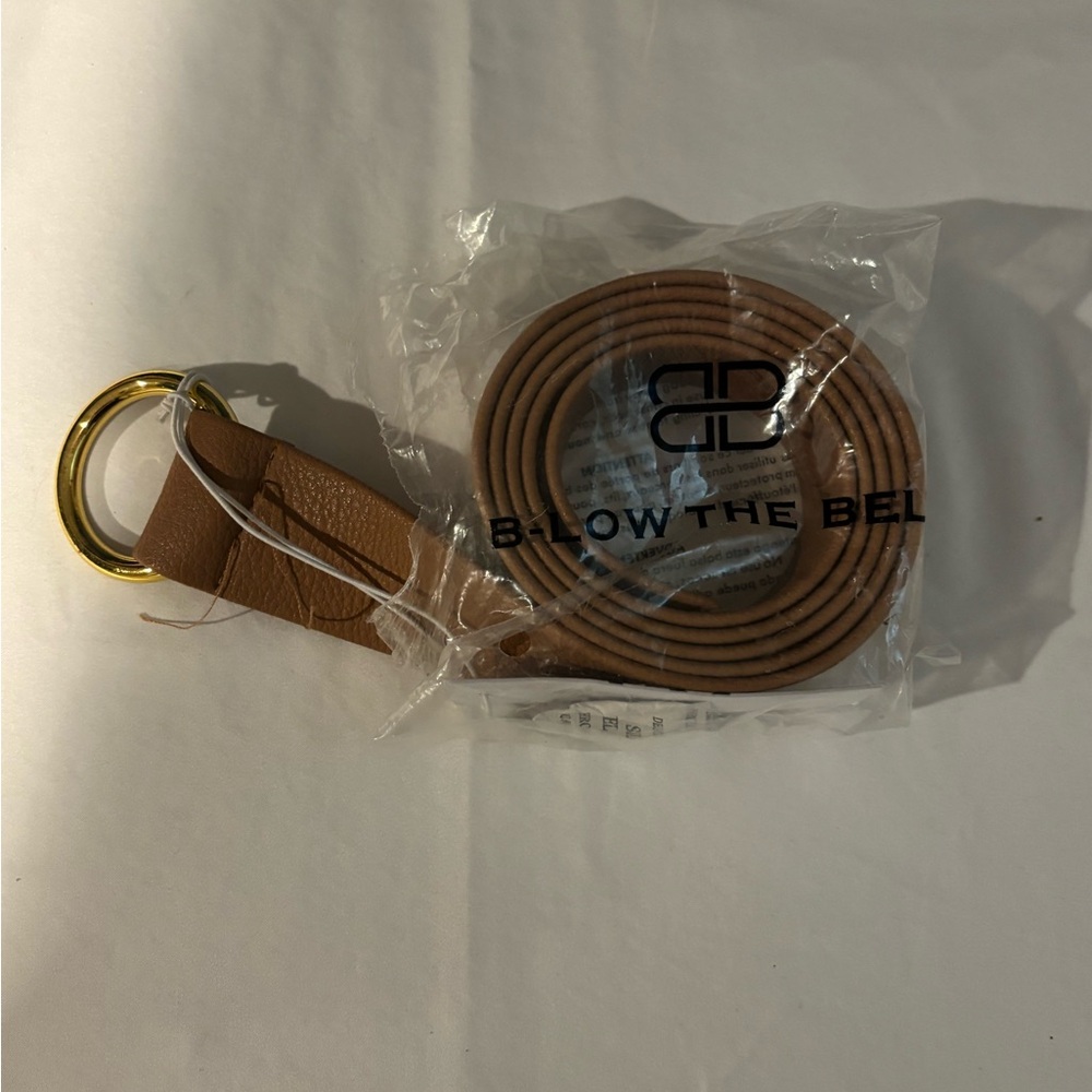 B-Low the Belt Brown Leather Belt